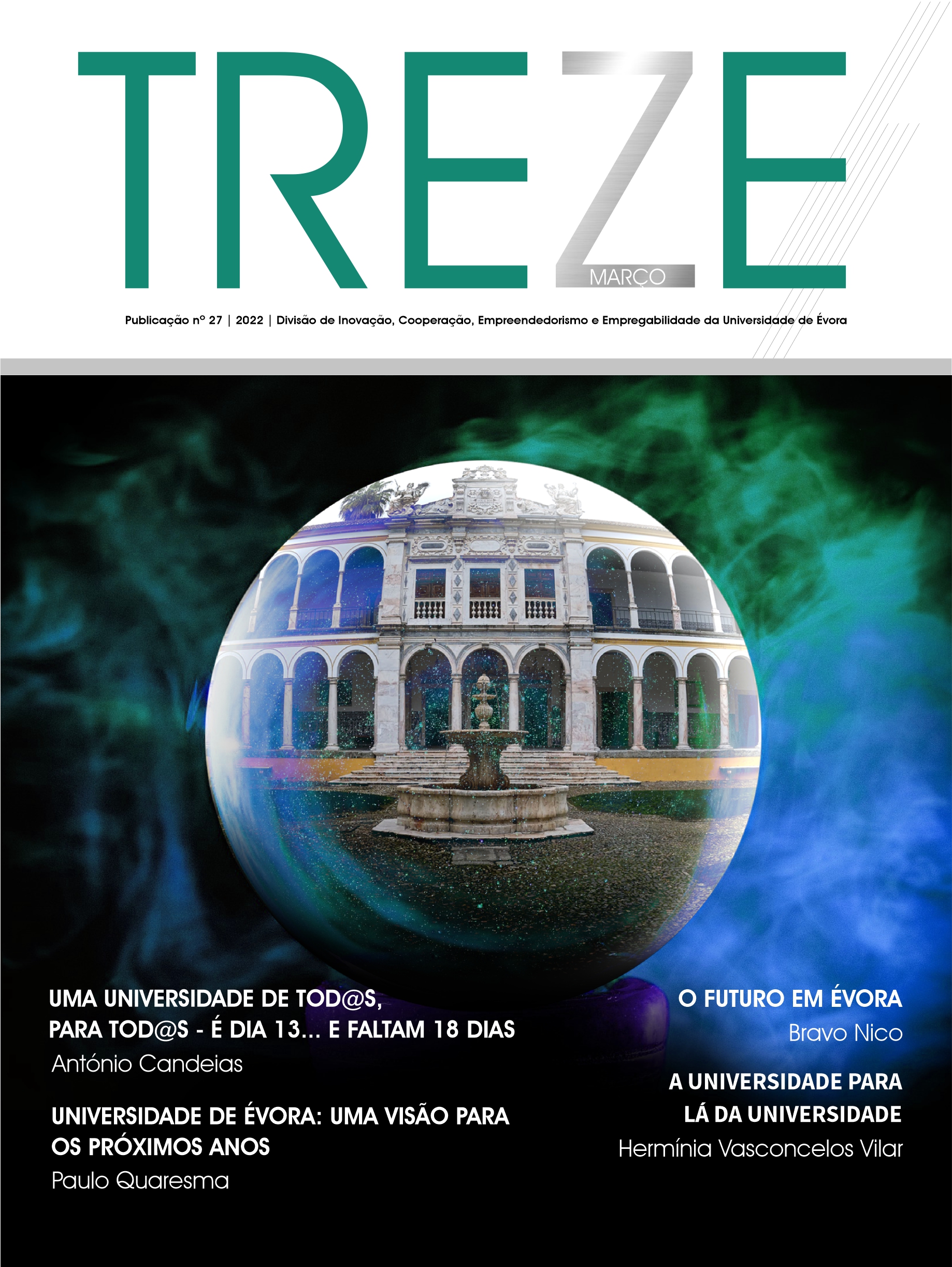 capa revista TREZE_março