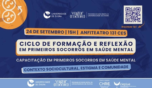 Ciclo de Formação e Reflexão em Primeiros Socorros em Saúde Mental