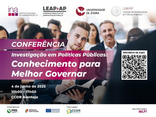Conferência | Investigação em Políticas Públicas: Conhecimento para Melhor Governar