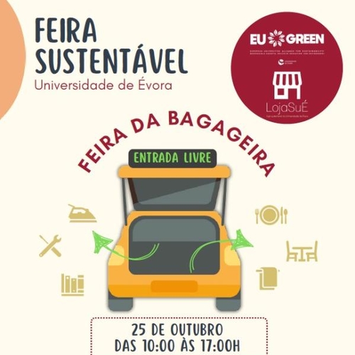 Feira da Bagageira: Feira Sustentável da Universidade de Évora