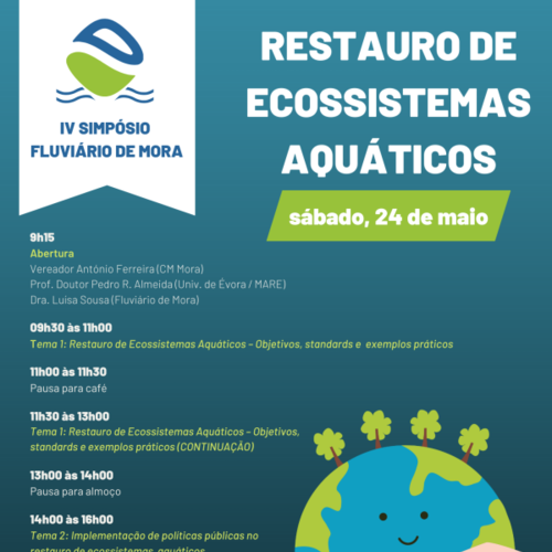 IV Simpósio Fluviário de Mora - Restauro de Ecossistemas Aquáticos