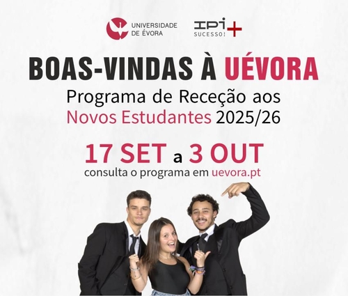 Programa de Boas-Vindas aos Novos Estudantes 2025/26