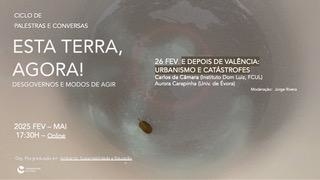 Título: As conversas e as palestras de "Esta Terra, Agora!" estão de volta ...