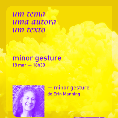 Um tema, uma autora, um texto