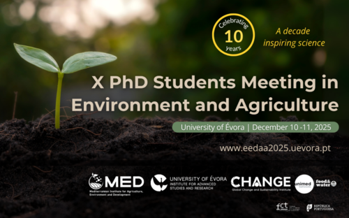 X Encontro de Estudantes de Doutoramento em Ambiente e Agricultura (EEDAA)