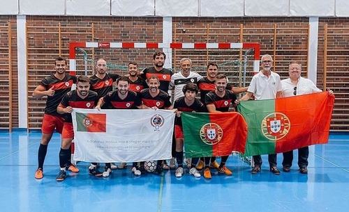 João Nabais no Campeonato Europeu de Futsal para Pessoas com Diabetes