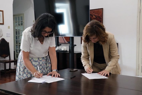 Ilustração Maria João Costa toma posse como Vice-Reitora da Universidade de Évora