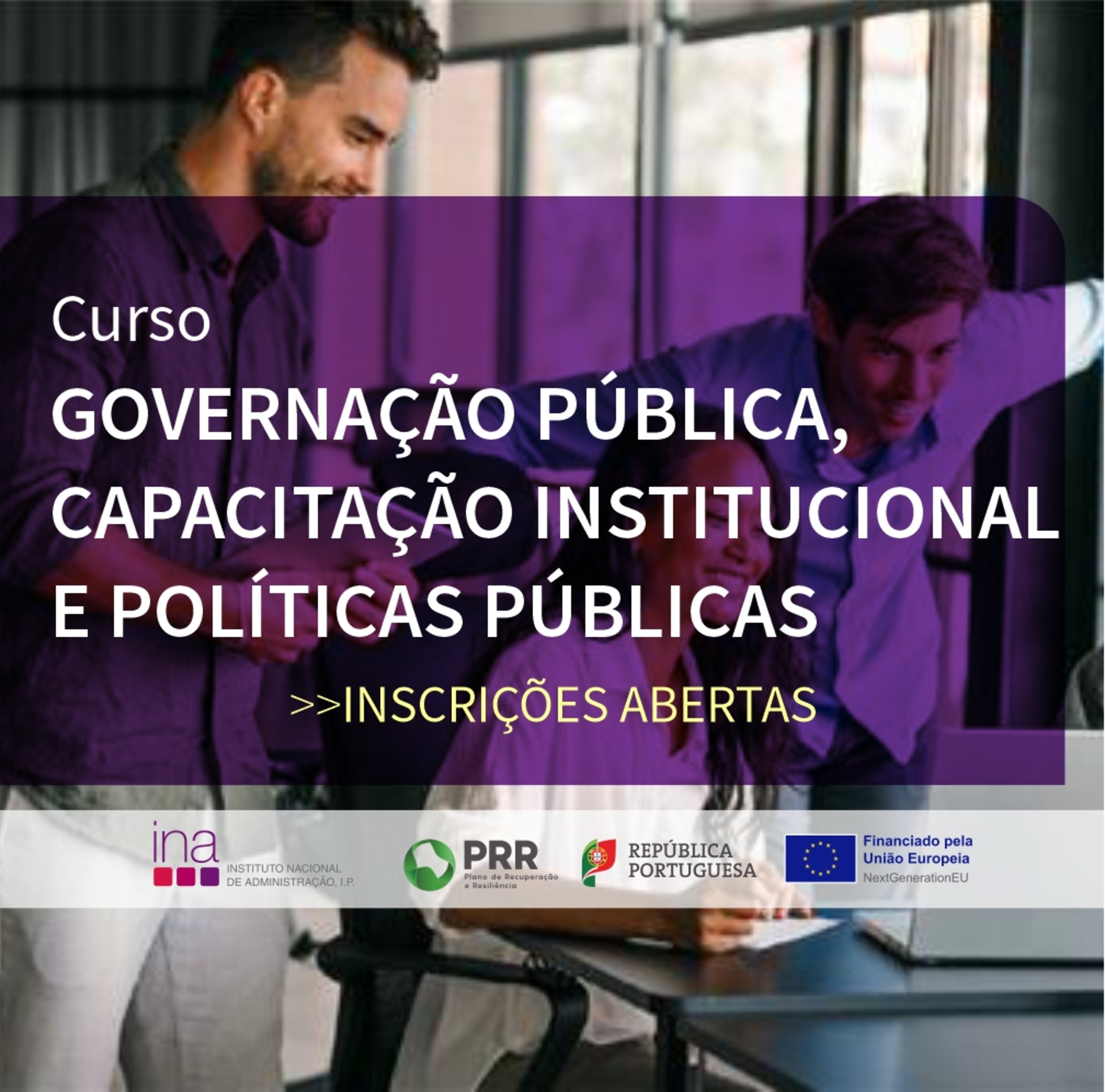 Banner Curso Governação