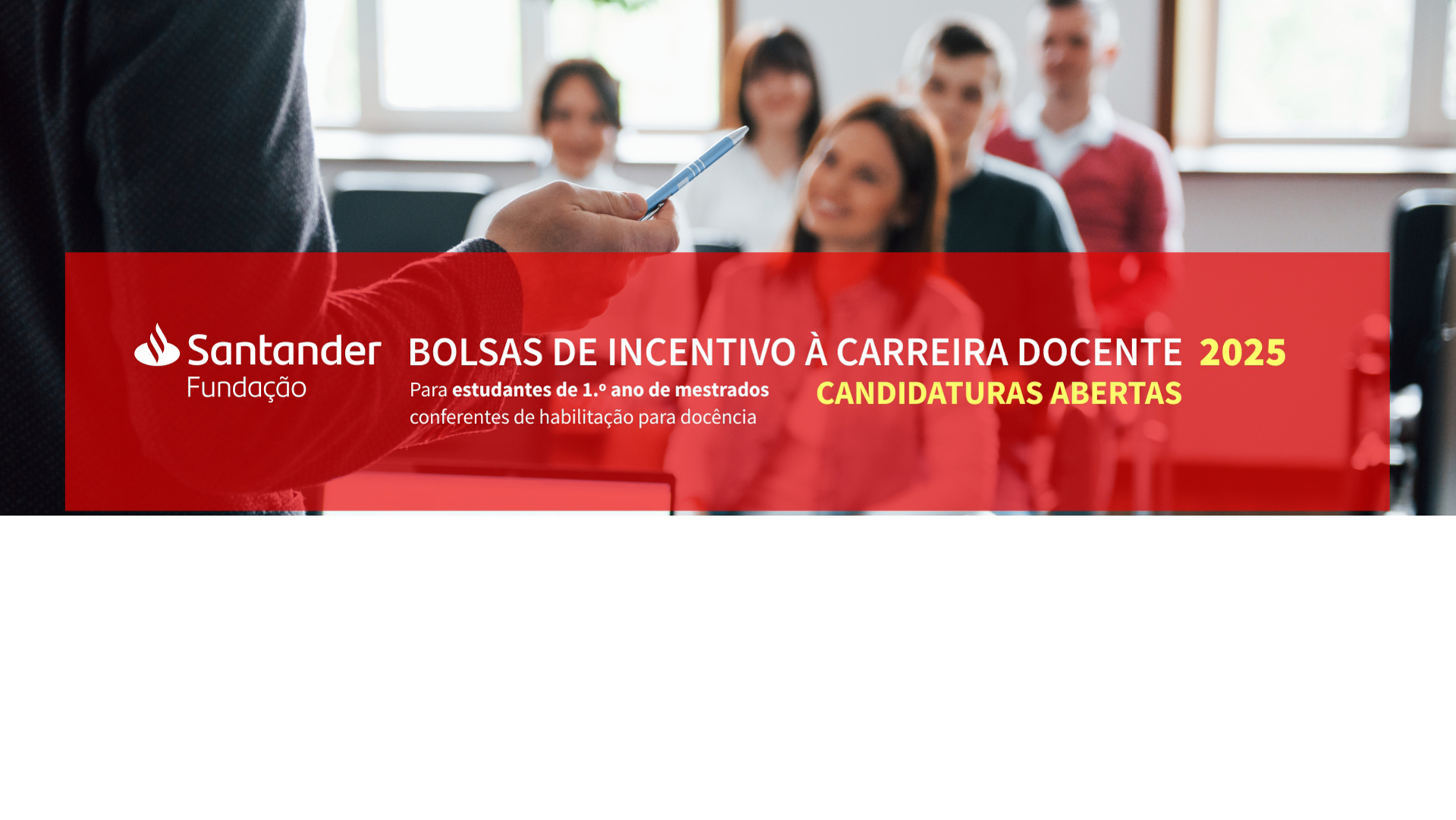 Banner Santander docente
